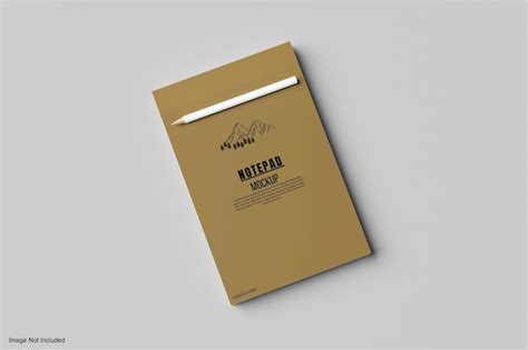 Premium Psd Notepad Mockup