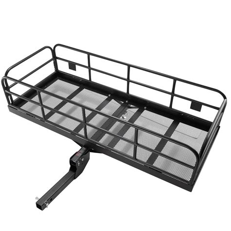 Vevor Vevor 1524 X 610 X 355 Mm Hitch Cargo Carrier 400lbs Capacity Folding Trailer Hitch Mount