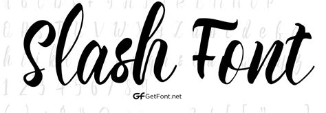 Free Slash Font Download - GetFont