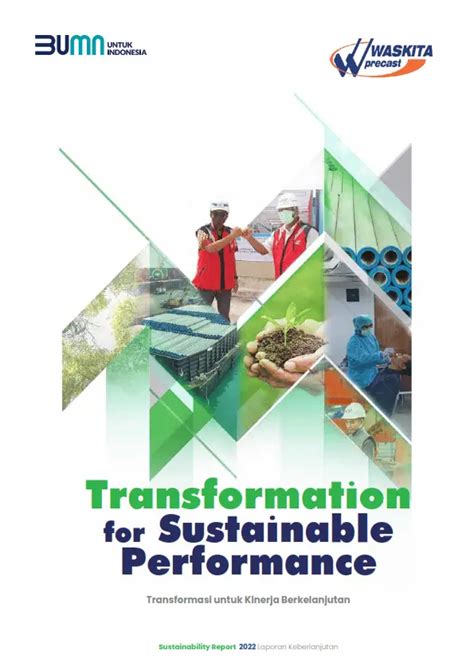 Laporan Berkelanjutan Transformation For Sustainable Performance