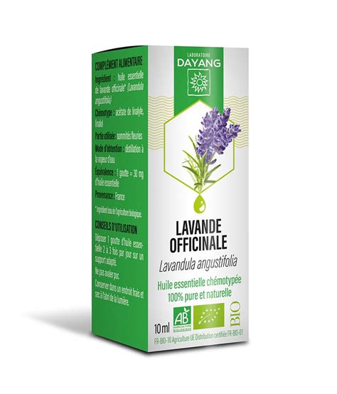 Huile Essentielle Lavande Officinale Dayang Flacon De 10ml