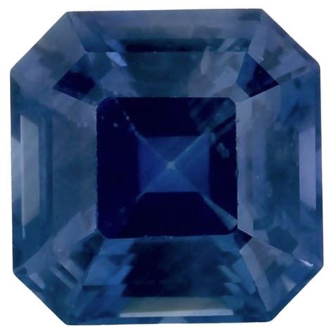 Ct Blue Sapphire Octagon Cut Loose Gemstone For Sale At Stdibs