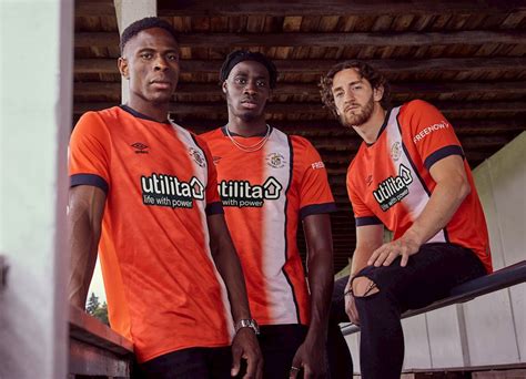 Luton Town 2023 24 Umbro Home Kit Football Shirt Culture Latest