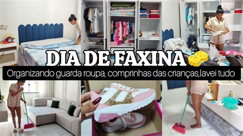 Faxina Pesada Completa No Quarto Das CrianÇas 💕 Comprinhas Lindas Organizando O Guarda Roupa