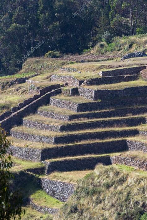 Inca farming terraces Stock Photo by ©wollertz 121369186