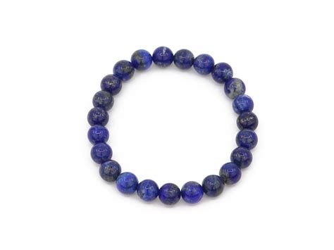 Lapis Lazuli Edelstein Heilstein Armband Ca 8 Mm Lapislazuli Kugeln