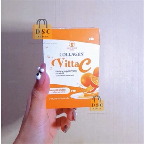 Jual PRECIOUS SKIN COLLAGEN VITAMIN C PLUS PEMUTIH KULIT BANGKOK