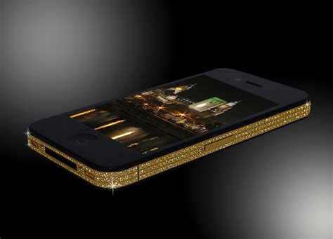 Iphone 4 Swarovski Gold And Platinum Edition Extravaganzi