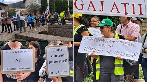 Foto Protest La Cugir Angaja Ii Star Transmission Picheteaz Prim Ria