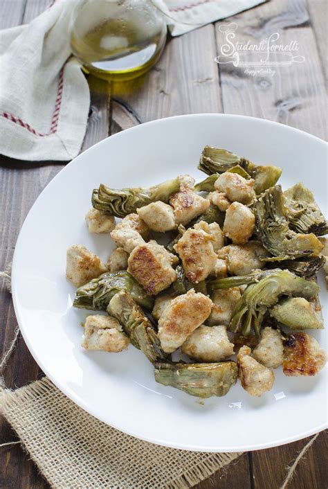 Pollo E Carciofi In Padella Bocconcini Tenerissimi Cotti In Min