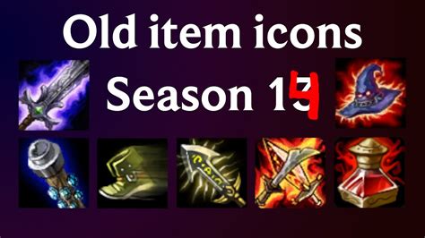 Bring Back Old Item Icons In Season 14 League Of Legends YouTube