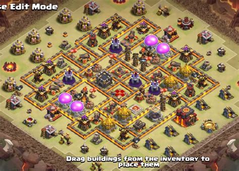 20 Best Th10 Base Designs War Farming And Trophy Layouts