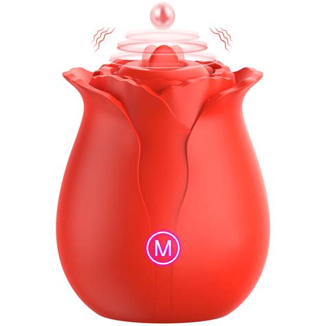 Rechargeable Rose Toy Vibrator For Women Most Pleasure Rose Toy With 10