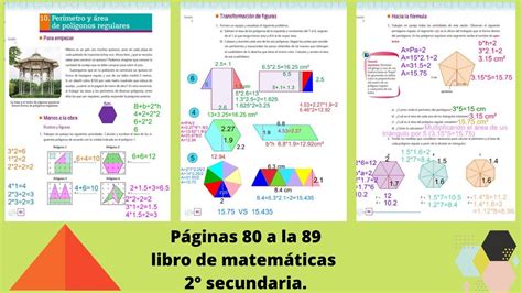 Páginas 82 83 84 85 86 87 88 y 89 libro de matemáticas 2