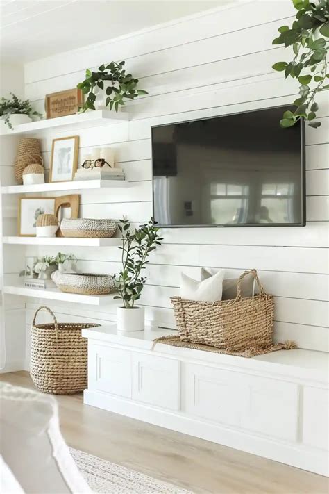 Stylish Tv Wall Decor Ideas Dailyhomesafety