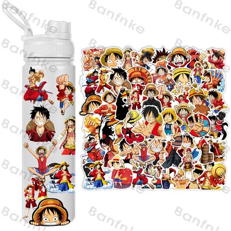 One Piece Sticker For Tumbler Waterproof Sticker For Aquaflask Laptop