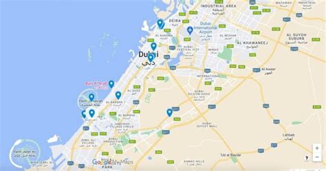 The Best 4 Days In Dubai Itinerary Interactive Map