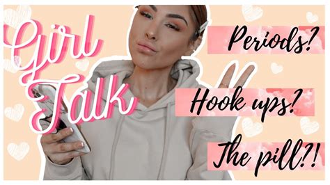 Girl Talk Answering Your Tmi Questions Get Ready With Me Youtube