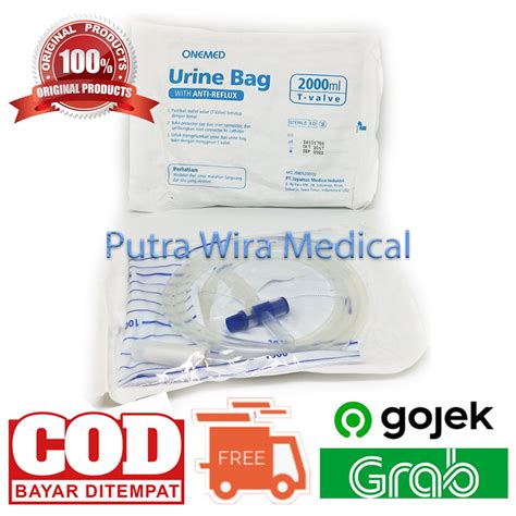 Kantong Urin Onemed Urine Bag Onemed Ml Steril Pak Isi Pcs