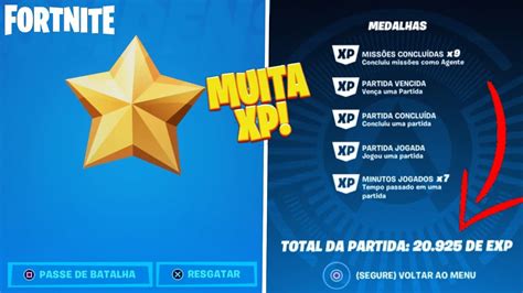 O Melhor Modo Para Upar Xp R Pido Na Temporada Cap Tulo Fortnite