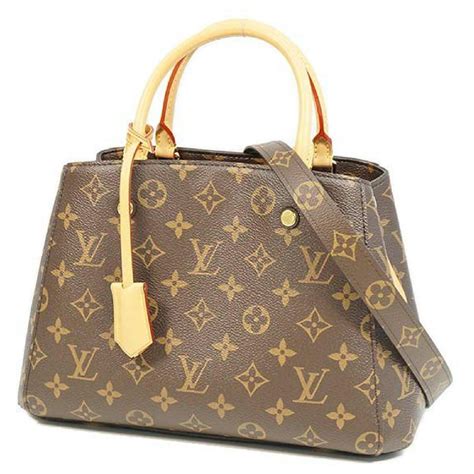 Louis Vuitton MontaigneBB Sac à main Femme M41055 Toile ref 230868