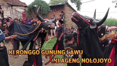 bantengan ngamuk ki ronggo gunung lawu ft ki ageng nolojoyo