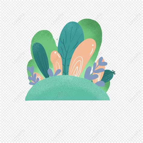 Cartoon Plants And Grass Png Picture And Clipart Image For Free