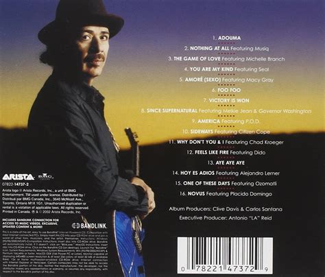 Classic Rock Covers Database (full album download): Santana - Shaman ...