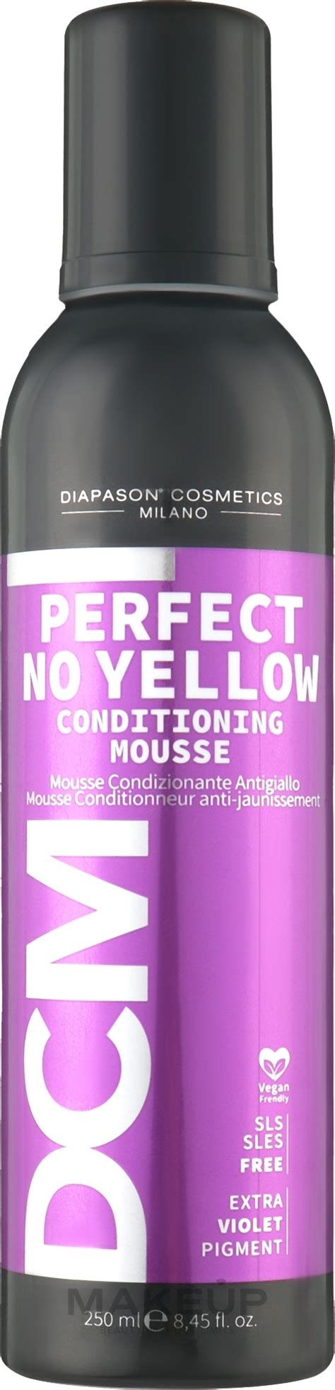 Dcm Perfect No Yellow Conditioning Mousse Anti Yellow Hair Mousse