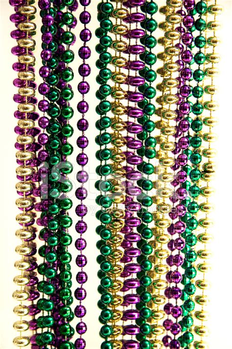 Mardi Gras Beads Stock Photo | Royalty-Free | FreeImages