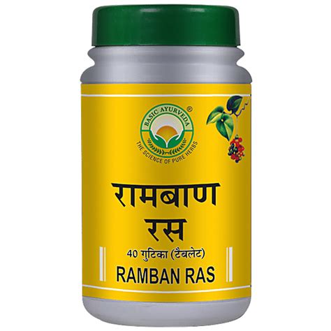 Buy Basic Ayurveda Ramban Ras Tablets For Improved Digestion