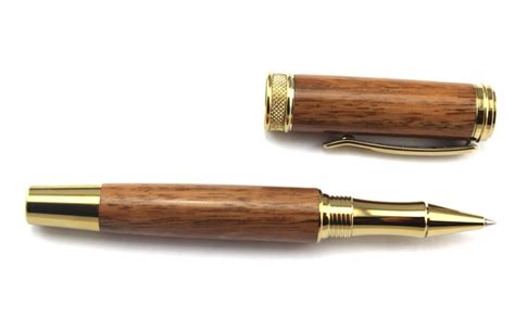 Lathe And Chisel Wooden Rollerball Pen The Harold Tasmanian Oak