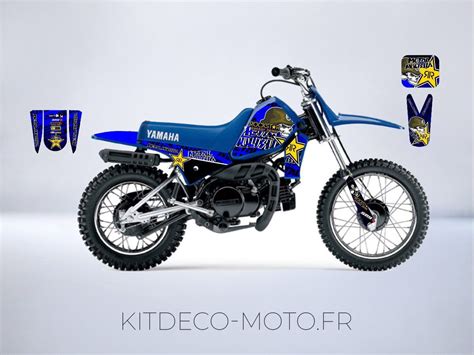 Kit D Co Yamaha Piwi Pw Metal Mulisha Kitdeco Moto Fr