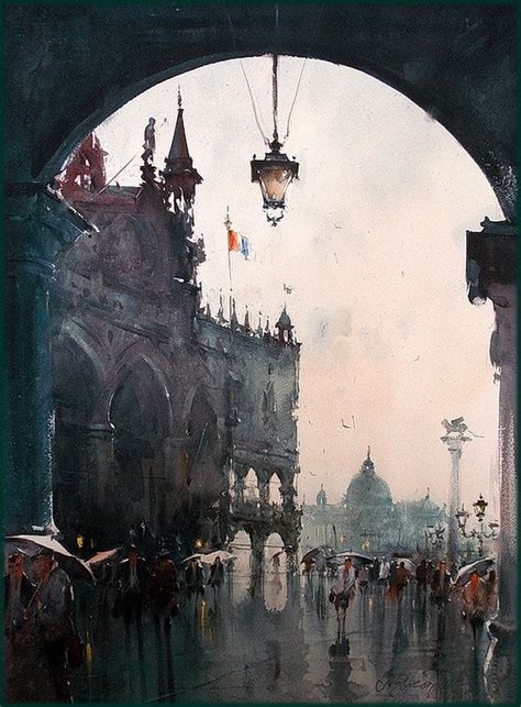 Pin By Alena Angelava On Venice Watercolor Paintings Watercolor