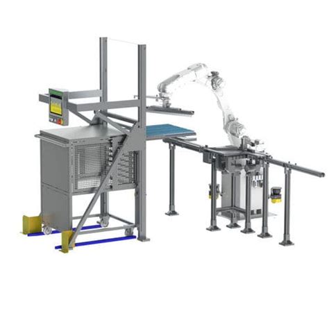 Cellule robotisée d alimentation Goldfuss engineering GmbH d