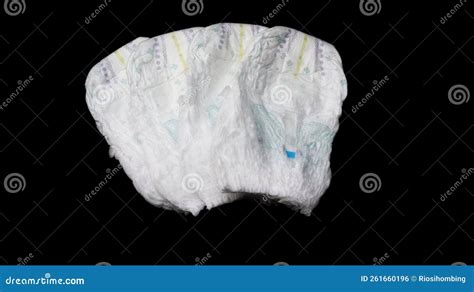 Diapers Stacked In A Piles Royalty Free Stock Photography