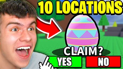 How To Find All Egg Locations In Roblox Eat The World Easter Egg