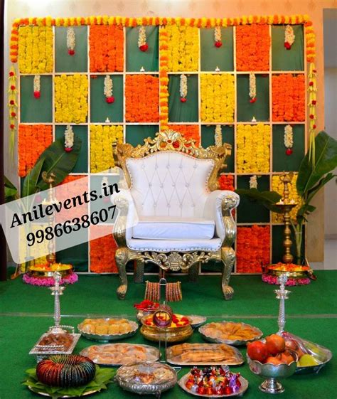 Flowers With Banana Leaf Decoration Anil Events Bangalore