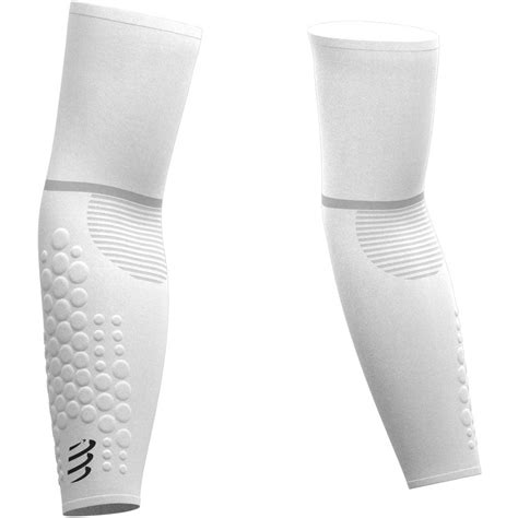 Compressport Armforce Ultralight Compression Sleeves White Bike24