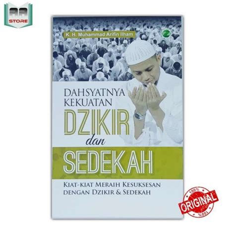 Jual Buku Agama Dahsyatnya Kekuatan Dzikir Dan Sedekah Ust Arifin