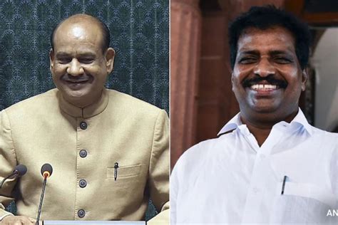 Parliament News Its Nda Om Birla Vs Congs K Suresh In Lok Sabha