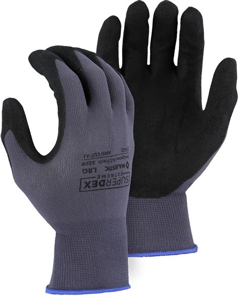 SuperDex Micro Foam Nitrile Palm Coated Glove On Nylon Shell Pack Of