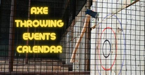 The Axe Calendar - Total Axe Throwing