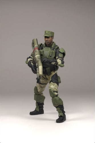 HALO 3 Wave 2 Equipment Edition Sgt Avery Johnson Figure by McFarlane ...