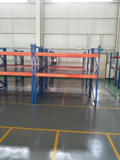 White Steel Pallet Boltless Racking System Warehouse Display Four