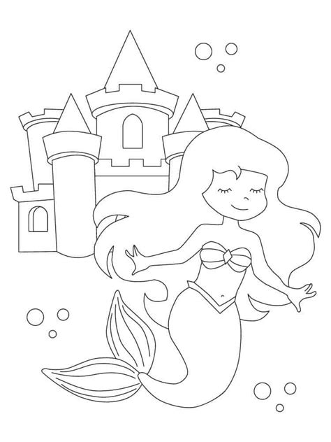 Desenhos De Sereia Para Colorir Blog Ana Giovanna