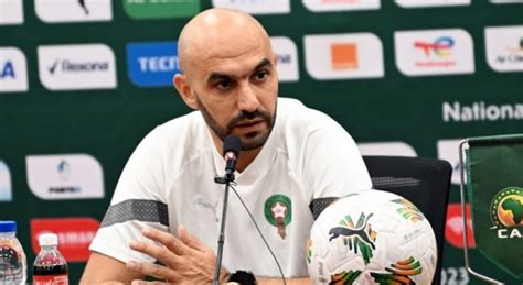 Côte d Ivoire CAN 2023 la suspension du sélectionneur du Maroc Walid