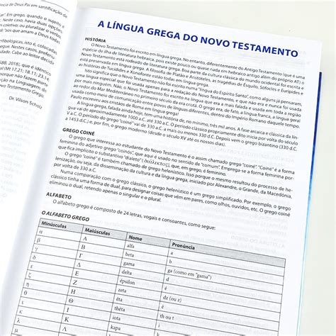 Novo Testamento Interlinear Grego Português 2ª Edição Capa Dura