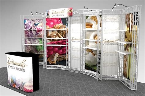 Portable Trade Show Shelving