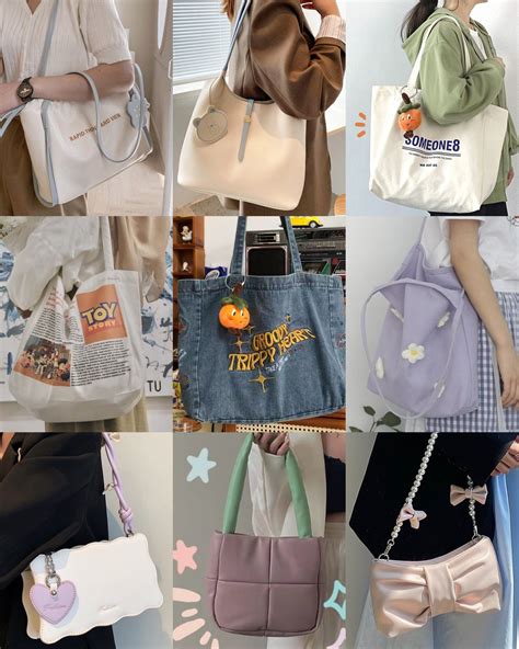 Aesthetic Stuff On Twitter Cute Totebag Slingbag Ideas A Thread